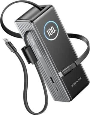 EcoFlow Rapid Pro Powerbank (25000mAh, 170W, Integriertes 100W Kabel)