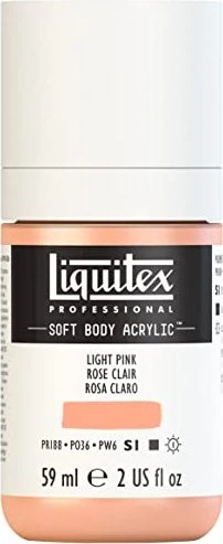 Liquitex Professional Soft Body Acrylic light portrait pink, 59ml