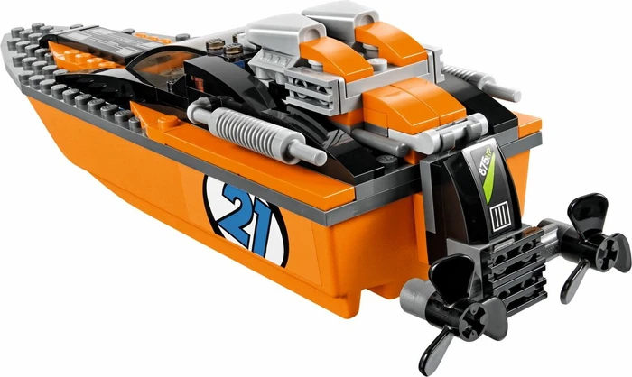 LEGO City Starke Fahrzeuge - Allradfahrzeug mit Powerboot