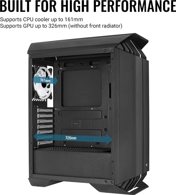 AeroCool Gladiator Duo, Glasfenster