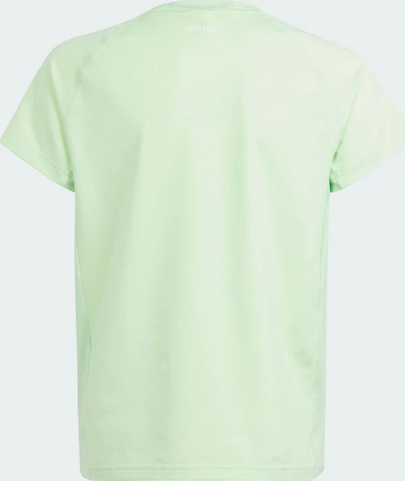 adidas Kids Funktionsshirt kurzarm semi green spark/reflective silver (Junior)