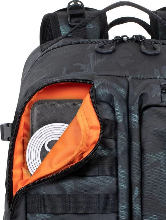RivaCase 7661 Sherwood ECO 17.3" Laptop-Rucksack, navy camo