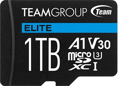 TeamGroup ELITE R90/W45 1TB Kit, UHS-I U3, A1, Class 10