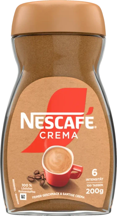 Nestlé Nescafe Classic Crema Löskaffee, 200g