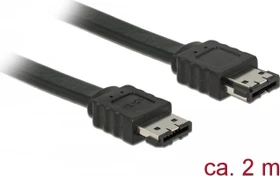 DeLOCK eSATA auf eSATA Kabel, 2m (85641)