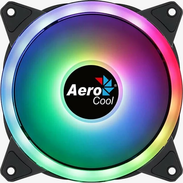 AeroCool Duo 12 Pro, LED-Steuerung, Fernbedienung, 120mm, 3er-Pack