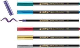 edding 1340 Pinselstift metallic sortiert, 6er-Set