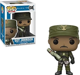 FunKo Pop! Games - Halo - SGT. Johnson (verschiedene Ausführungen)