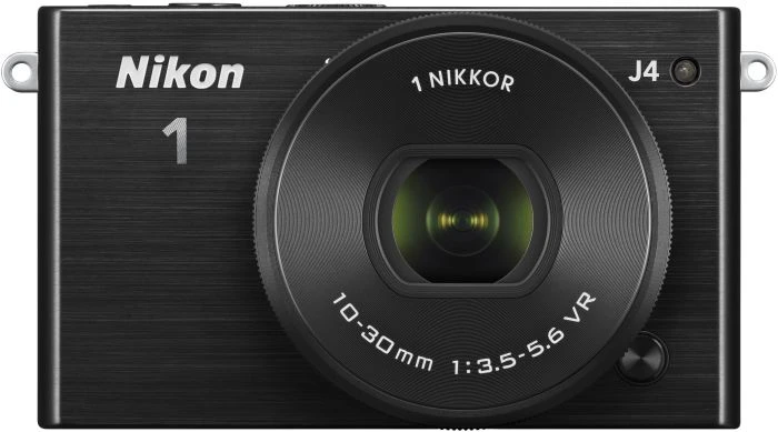 Nikon 1 J4 schwarz mit Objektiv 1 NIKKOR 10-30mm 3.5-5.6 PD-Zoom VR
