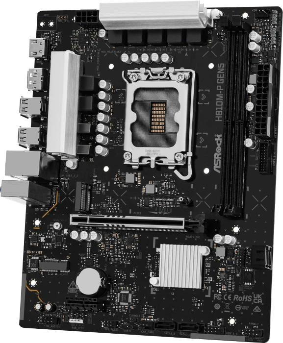 ASRock H810M-P Gen5 (Intel 1851)