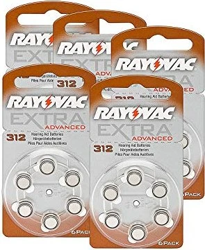 Rayovac Acoustic Extra 312 (PR41/PR736)