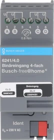Busch-Jaeger Binäreingang 4-fach, 2TE REG (6241/4.0)
