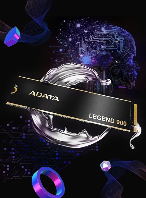 ADATA LEGEND 900 2TB, M.2 2280 / M-Key / PCIe 4.0 x4, Kühlkörper