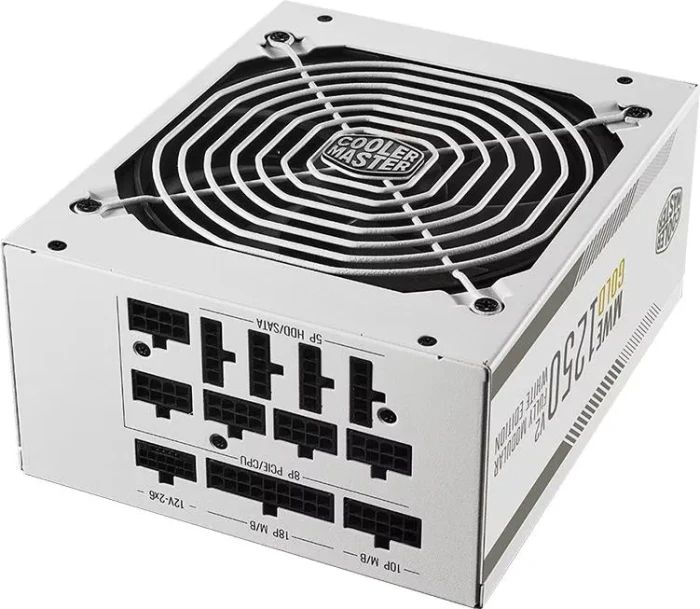Cooler Master MWE Gold V2 Fully Modular - White Edition 1250W, ATX 3.1