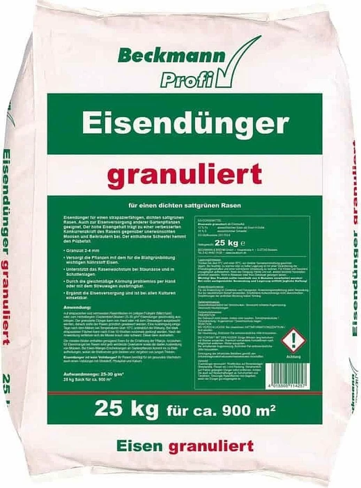 Beckmann Eisendünger Granulat, 25kg