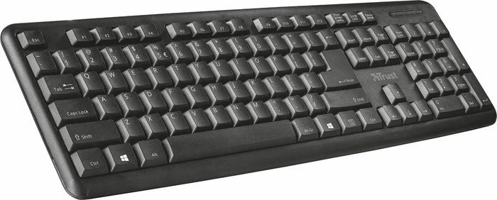 Trust Ziva Keyboard, USB, DE