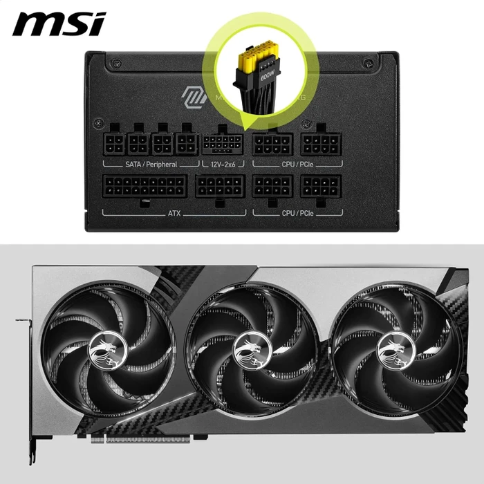 MSI MAG A850GLS PCIE5 850W, ATX 3.1