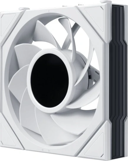 Lian Li Uni Fan TL LCD FLEX ARGB Reverse, weiß, LED-Steuerung, Fernbedienung, 120mm, 3er-Pack