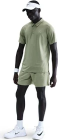Nike Court Dri-FIT Advantage Hose kurz olive (Herren)