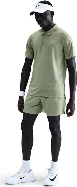 Nike Court Dri-FIT Advantage Hose kurz olive (Herren)