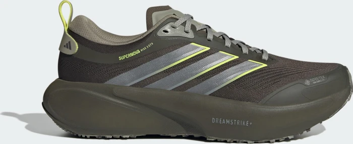 adidas Supernova Rise 3 GTX shadow olive/iron metallic/frozen lemon (Herren)