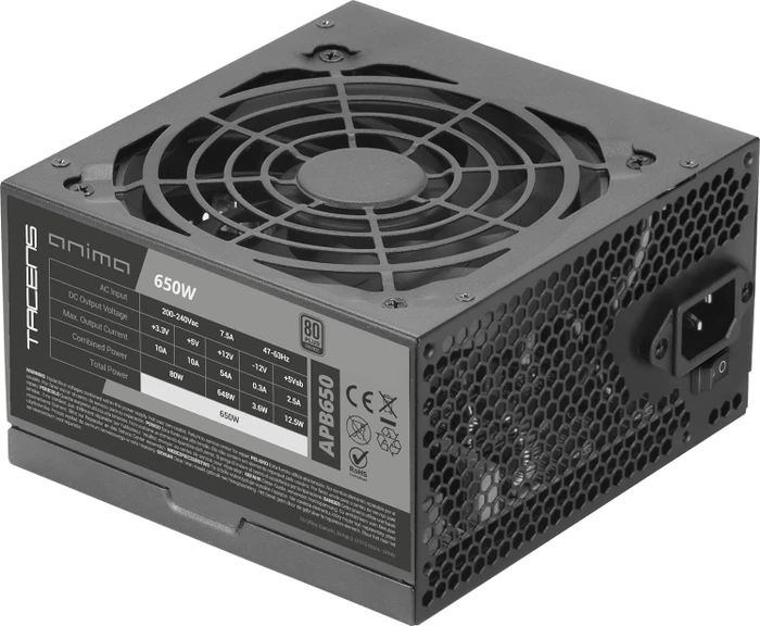 Tacens Anima APB650 650W, ATX 2.4