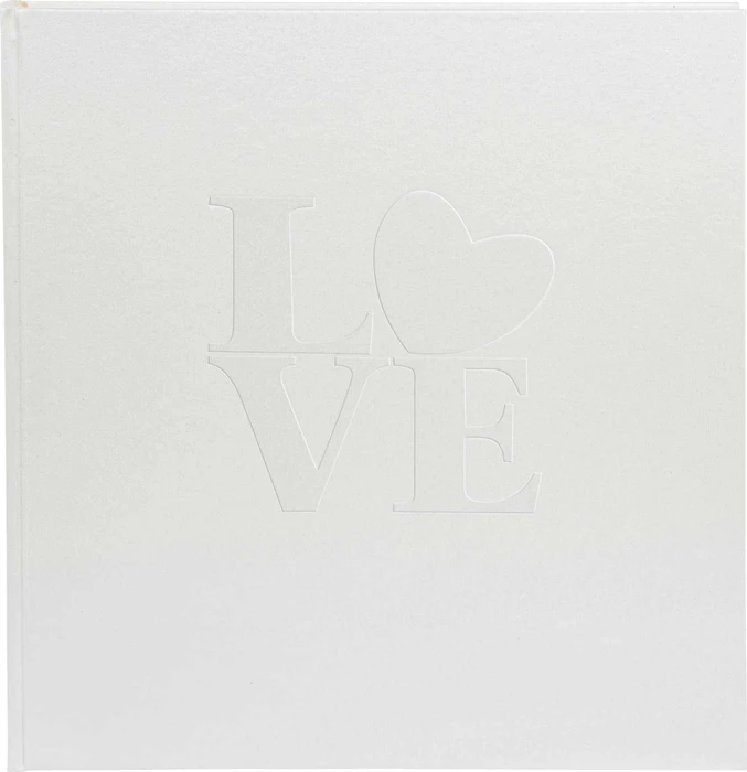 Goldbuch Buch Fotoalbum White Love 30x31
