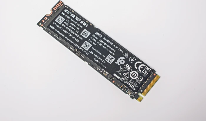 Intel SSD 760p 512GB, M.2 2280 / M-Key / PCIe 3.0 x4