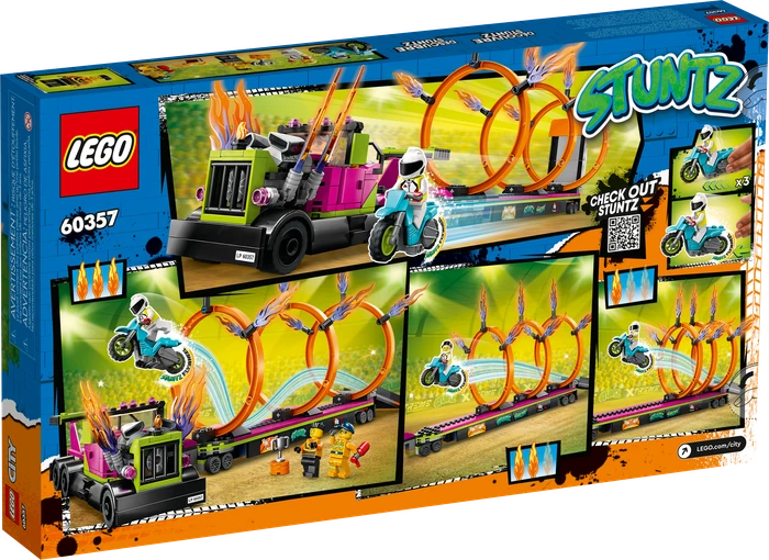 LEGO City - Stunttruck mit Feuerreifen-Challenge