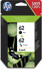 HP Druckkopf mit Tinte 62 schwarz/dreifarbig