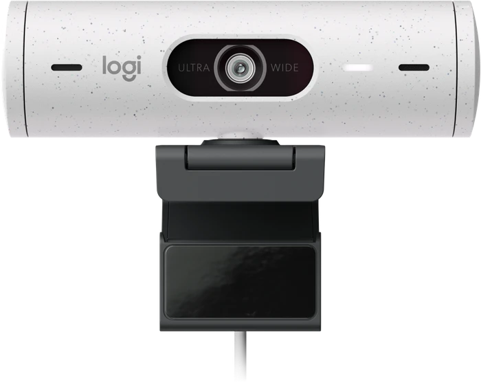 Logitech BRIO 500, grau/weiß