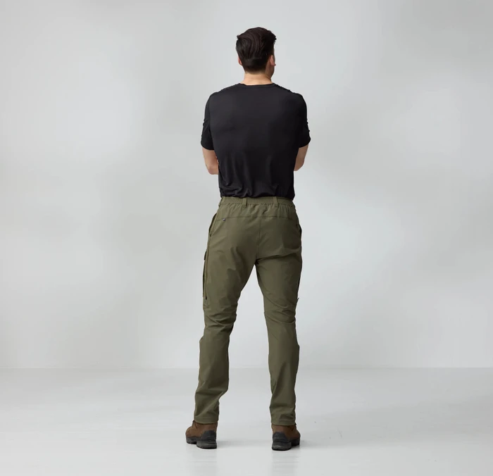 Fjällräven Abisko Hybrid Trail Hose lang laurel green (Herren)