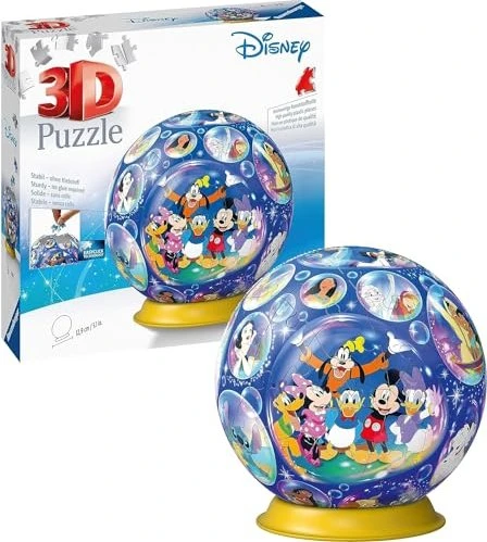Ravensburger Puzzle 3D Puzzle-Ball Disney Charaktere