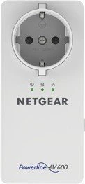 Netgear Powerline AV 600 PassThru XAVB6504 Kit, HomePlug, 4x RJ-45, 2er-Bundle
