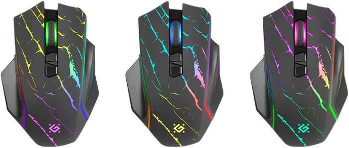 Defender Uran GM-503 Wireless Gaming Mouse schwarz, USB