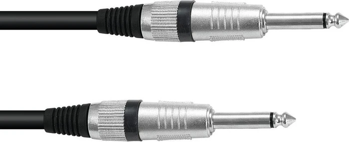 Omnitronic Klinkenkabel 6.35mm Mono Road 1.5m