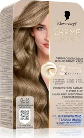 Schwarzkopf Creme Supreme Haarfarbe 8-16 cool ash light blond,     60ml