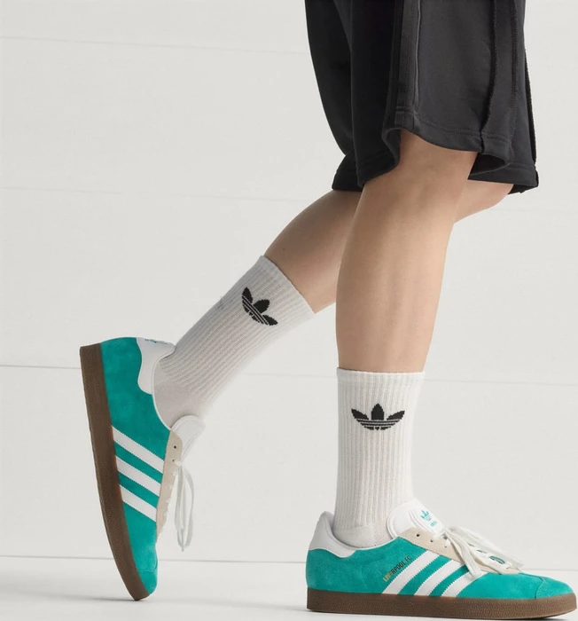 adidas Gazelle FC Liverpool sea green/cloud white/gum (Herren)