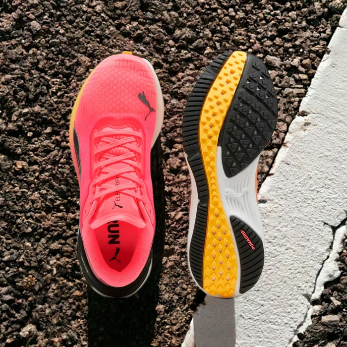 Puma Electrify Nitro 3 sun stream/sunset glow/puma white (Damen)
