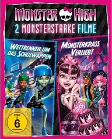 Monster High - Monsterkrass verliebt/Wettrennen um das Schulwappen (Blu-ray)