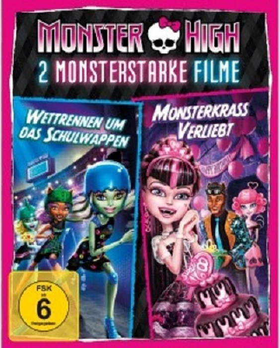 Monster High - Monsterkrass verliebt/Wettrennen um das Schulwappen (Blu-ray)