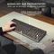 Cherry Stream Keyboard Ultimate, schwarz, LEDs weiß, USB/Bluetooth, DE Vorschaubild