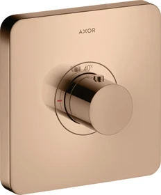Hansgrohe Axor ShowerSelect softcube Thermostat polished red gold
