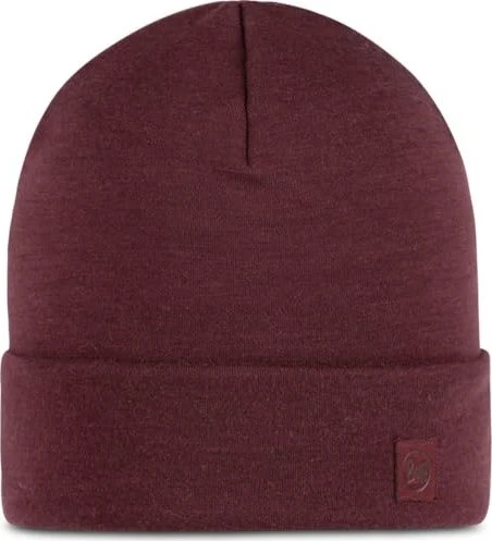 Buff Solid Merino Heavyweight Mütze