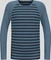 Odlo Active Warm Eco Stripes Funktionsshirt langarm provincial blue/dark sapphire (Junior) Vorschaubild