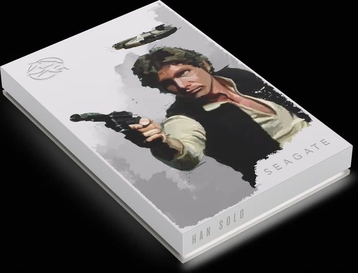 Seagate FireCuda Gaming HDD - Han Solo Special Edition, 2TB, +Rescue, USB 3.0 Micro-B