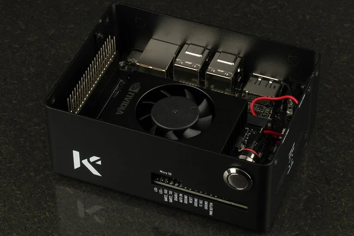 KKSB Gehäuse für NVIDIA Jetson Orin Nano Developer Kit, schwarz