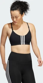 adidas Aeroimpact Training Light-Support Sport-BH black/white (Damen)