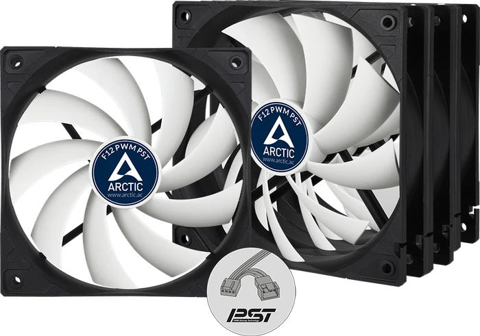 ARCTIC F12 PWM PST, 120mm, 4er-Pack