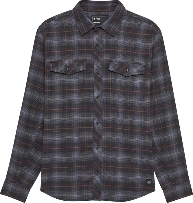 Fox Racing Survivalist Stretch Flannel Hemd langarm schwarz (Herren)
